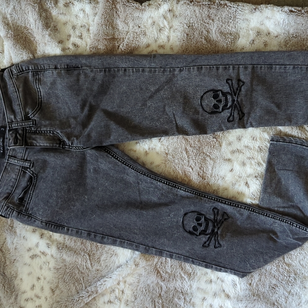 Skull Pants from Hot Topic